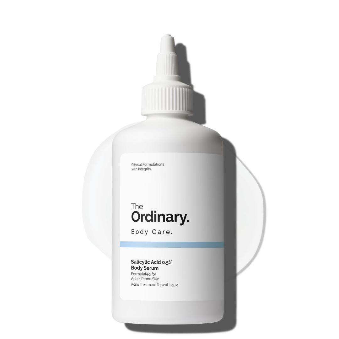 The Ordinary Salicylic Acid 0.5% Body Serum, Exfoliating Treatment for Acne-Prone Skin, 8.1 Fl Oz