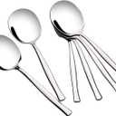 Stainless Steel Buffet Serving Spoon, Large Serving Spoon Set of 6