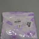 ft FENTENG Women's Crop Tops T Shirts Short Sleeve Casual Tops Round Neck Tee Shirt (X-Large, Tie Dye Purple)