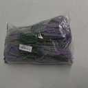 6 Bundles Artificial Lavender Stems, Purple Faux Flowers, 15-inch Decorative Floral Spray Faux Flower Bouquet