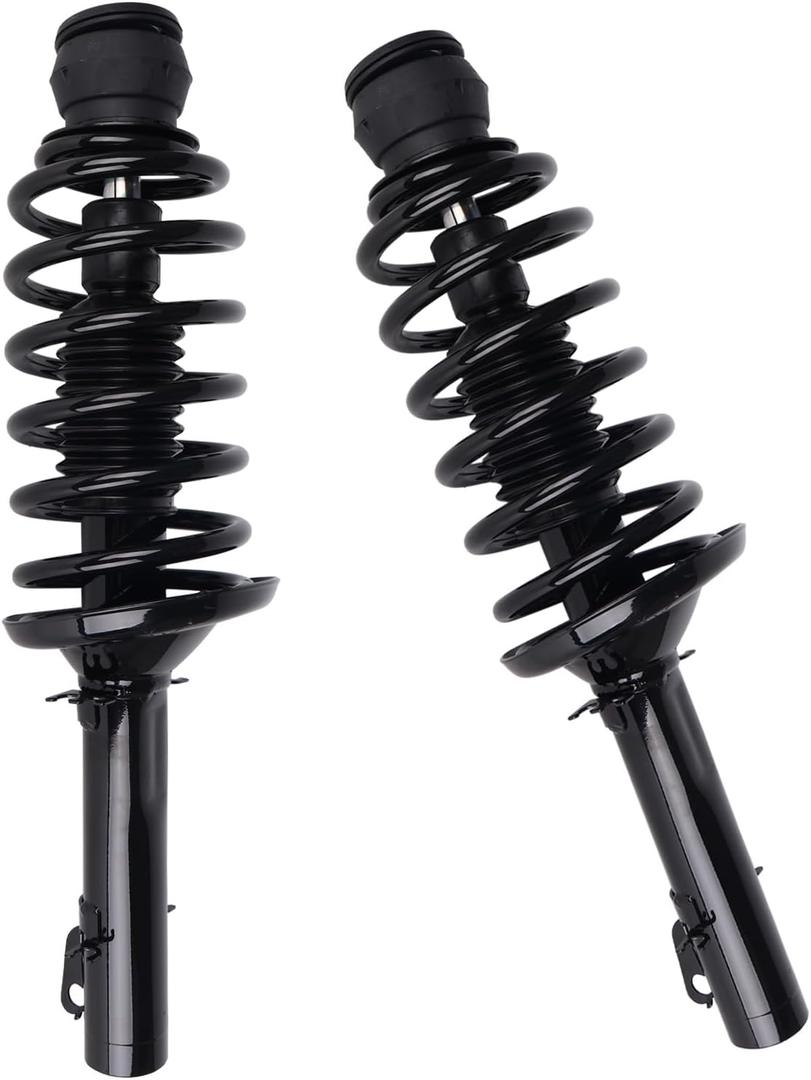 PAROD Pair 171525 Front Shock Absorber Strut Fit for 1998-2008 VW Beetle,1999-2006 Golf,2007-2009 Golf Jetta City,1999-2005 Jetta,w/Coil Spring Assembly