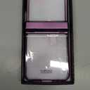 Clear Case for Samsung Galaxy Z Flip 6 with Magnetic Hinge Protection & Built-in External Screen Protection,Luxury Transparent Electroplate Shockproof Cover for Samsung Z Flip 6 (Purple)