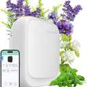 Waterless Essential Oil Diffuser for Home and Commercial Use, Up to 3000 sq ft, Aromatherapy Scent Diffuser for Large Rooms with Smart APP (Oils Not Included) White