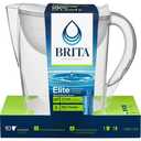 Brita Large 10 Cup Pacifica White Water Filter Pitcher withFilter (36515)