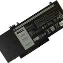 DELL 6MT4T 7.6V 62Wh 4-Cell Standard Rechargeable Original Battery for DELL Latitude E5270 E5470 E5570,Precision 3510 Series Alternant Part Number: TXF9M 07V69Y 079VRK 451-BBUO 451-BBUN
