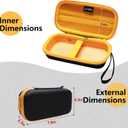 LTGEM Case for KODAK Mini 2 Retro Portable Photo Printer | Hard EVA Shell, Water-Resistant, Shock Protection, Scratch-Resistant Interior, Portable Travel Storage Case Only, 7.8"L x 4.3"W x 2.3"H