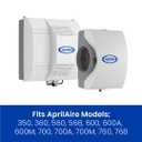 AprilAire 35 Water Panel Humidifier Filter Replacement for AprilAire Whole-House Humidifier Models 300, 350, 360, 560, 560A, 568, 600, 600A, 600M, 700, 700A, 700M, 760, 760A, 768 (Pack of 1)
