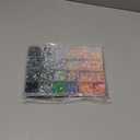 Colorful DIY Resin Rhinestone Kit for Bedazzling,Resin Jelly Rhinestones for Bedazzling,Multicolor Flatback Gems for Diamond Art 3Pcs Jewelry Glue for Bedazzled Nail Art (24000)