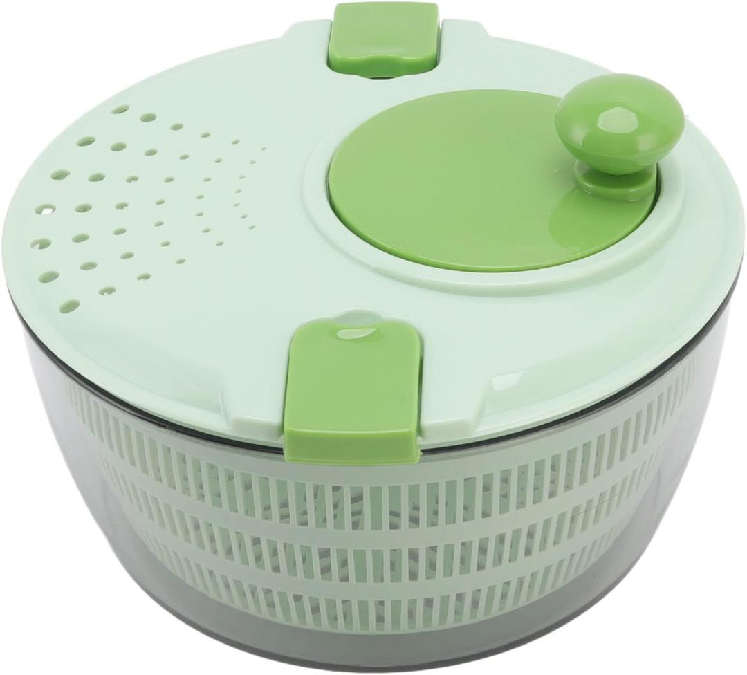 Salad Spinner 4L Large Capacity for Salad Fruit Vegetable Wash and Dry Multifunction Salad Drainer Suitable for Home Kitchen Utensils