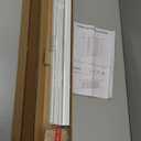 ICEFEEL Horizontal Window Blinds,Cordless Blinds for Windows Vinyl Horizontal Blinds for Indoor Windows,Blinds for Home and Office,Bedroom (23x72, White)