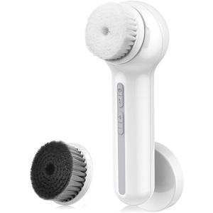 Face Scrubber Exfoliator, TOUCHBeauty Upgraded Rechargeable Electric Facial Cleansing Brushes with 3 Brush Heads,360 Spin Rotation for Exfoliating, Massaging and Deep Cleansing, Waterproof