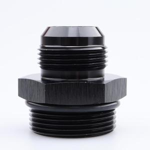 Male -16 AN to -20 AN ORB Fitting Adapter Aluminum Black