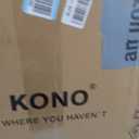 Kono Medium Checked Luggage 24 Inch Expandable With Spinner Wheels, TSA Lock, ABS+PC Lightweight Travel Suitcase Larger And Lighter Capacity, Pink