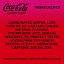 Coca-Cola Zero Sugar Cherry Float Soda Soft Drink Cans, 12 fl oz, 12 Pack