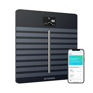 Withings/ Nokia Body Cardio – Heart Health & Body Composition Digital Wi-Fi Scale with smartphone app, Body Black