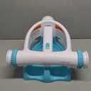 Summer by Ingenuity My Bath Seat for Sit-Up Baby Bathing, Sure & Secure Suction Cups, ASTM Safety Tested & Approved, Backrest for Assisted Sitting, Easy Setup & Storage, Aqua