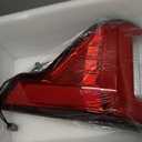 Dasbecan Right Passenger Side Tail light Compatible With 2020-2024 Ford Explorer Halogen+LED Rear Light Replace# LB5Z13404F FO2801275