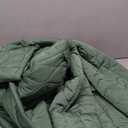 Amazon Essentials Men's Anorak Hooded Quarter-Zip Puffer Coat Green 4XL