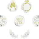Fun Express Eucalyptus Bridal Shower Cutouts - 7 Pieces