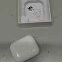 Charging Case for AirPod 1st/2nd Generation, Charger Port for Airpod Replacement Charger Case Built-in 450 mAh Battery Support Wireless & Wired -No Earbuds