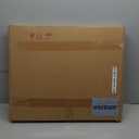 YISITEONE Large Decorative Wall Clock for Living Room,Metal & Walnut Dial Home Decor Silent Non Ticking Lightweight Clocks for Bedroom, Study, Office Decorations, 28.7''21.6'',Gold