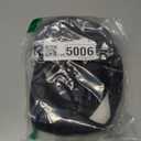 SEG Direct Car Steering Wheel Cover Universal Standard Size 14.5-15 inch, Black Microfiber Leather