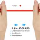 2 x HORNO Resistance Bands, Pull Up Bands, Exercise Workout Bands for Working Out Perfect for Gym Home