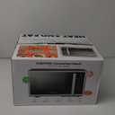 Chefman Countertop Microwave Oven 0.9 Cu. Ft. Digital Stainless Steel Microwave 900 Watt with 6 Presets, Eco Mode, Mute Option, Memory Function, Child Safety Lock, Kitchen, Home, Dorm Essentials