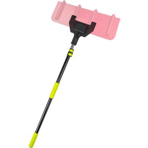 8ft V Shaped Edge Protector Pole for Flatbed Trucks,1 Pack- Corner Protector with Extension Handle, V Shaped Edge Corner Guards, Adjustable from 4ft to 8ft-Flatbed Trailer Accessories, 8ft x 9in