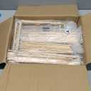 3pcs Gold Metal Plant Stand, Cylinder Pedestal Stands for Parties, Metal Plant Columns Pedestal Stands for Display, Square Cylinder Columns tables for Weddings Cake Stand Floor Plant Tables