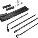 Dr.Roc Spare Tire Tool Kit with Spare Tire Jack Handle and Wheel Lug Wrench Spare Tire Kit Compatible with Toyota Tundra 2007 to 2022 Toyota Sequoia 2008 to 2022