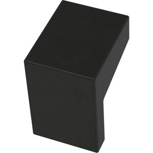 Franklin Brass Mirrored (10-Pack) Cabinet Knobs | Matte Black Handles for Dresser Furniture Drawers/Kitchen/Door/Bathroom | 1-1/16" P40838K-FB-C