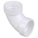 NIBCO 90 Degree PVC Elbow, Hub x Hub, Fig No. 4807, 3 in.