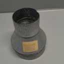 Single Wall Galvanized Metal Fitting HVAC (6" x 5")