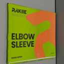 Elbow Compression Sleeve 2 Pack, Elbow Brace for Tendonitis and Tennis Elbow, Pain Relief Elbow Brace for Men & Women, Elbow Sleeve Reduce Joint Pain for Tennis, Golfer, Workouts, Weightlifting (Small, Orange)