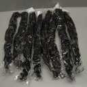 Soft Boho Locs Crochet Hair for Black Women-18 Inch 8 Packs Goddess Faux Locs Crochet Human Hair Feeling Pre Looped with Curly Ends (1B, 18 Inch(Pack of 8))