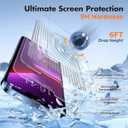 UNBREAKcable 2-Pack Screen Protector for iPhone 14 Plus/iPhone 13 Pro Max, Double Shatterproof Tempered Glass [Easy Installation] [9H Hardness] [99.99% HD Clear] [Case Friendly] for iPhone 6.7 inch