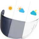 PSLER Photochromic CWR-1 Visor- RF-1200 Visor X14 Face Shield Replacement for CWR-1 RF 1200 X-Spirit NXR Z7 X14 NX NZ,Photochromic