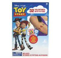 Exchange Cards Toy Story Tattos 2 Pack
