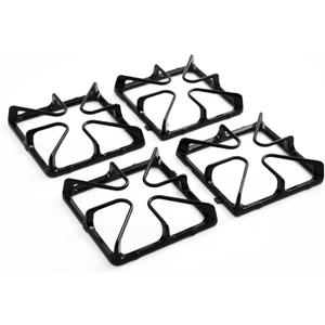 Allstare WB31K10034 Grate Replacement Parts for GE Burner Grate Stove Parts 8.4 x 8.46 General Electric Gas Range Parts Stove Surface Top Grate Cast Iron Rack 4 Pack