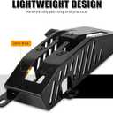 NICECNC Metal Quick Shifter Gate Compatible with Can Am Maverick X3 4x4 XMR Turbo DPS 2020, X3 R 4x4 Turbo DPS 2018, X3 RR 4x4 DS Turbo DPS 2022, See Fiitments Black