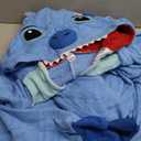 MAJ&COS Animal Onesies Adult Pajamas Halloween Cosplay Costume Unisex Onesie for Women Men (XX-Large, Zipper Blue Onesie)