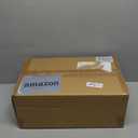 6 Pack Hat Organizer Box, Stackable Clear Baseball Caps Holder Box Containers with Magnetic Door for Hats Snapback Cap Storag, Hat Rack Display Case, Holds 8 Hats Each (Clear)