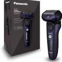 Panasonic ES-LV67-A803 Wet and Dry Shaver, 5 Shaving Heads with Linear Motor, Including Hair Trimmer, Navy Blue