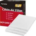Puroma 3 Pack Cabin Air Filter with Multiple Fiber Layers, Replacement for CP134, CF10134, Honda Civic, CR-V, Odyssey, Pilot, Accord, Ridgeline, Passport and Acura CSX, ILX, MDX, RDX, TLX, RLX