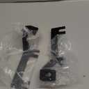 No-Drill A-Pillar Ditch Light Brackets for 2019-2026 GMC Sierra 1500, Bolt-On Design Hood Mount Kit for Off-Road LED Pod Lights