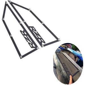 For Polaris RZR 2017+up XP Turbo and Turbo S Air Intake Grill Bezel Aluminum Construction