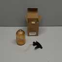 OFFIDIX Glass Watering Can, Handheld Spray Bottles, 0.4L/13.5oz Watering Spray Bottle with Adjustable Nozzle for for Indoor and Outdoor Gardening and Home Cleaning (Orange)