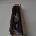 Black Closet Rod,17 to 51 Inches Adjustable Closet Rods for Hanging Clothes 1.3 Inch Diameter Heavy Duty Metal Closet Hanging Rod Closet Bar for Wardrobes,Closet, Bathroom, Windows