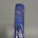 Knitting Needle Set, 22PCS 2mm(B)-8mm(L) Straight Single Pointed Stainless Steel Sweater Needles Set(11Pair-11 Size,9.8 inch) with Locking Stitch Makers Large-Eye Needles Measure Tape (36CM)